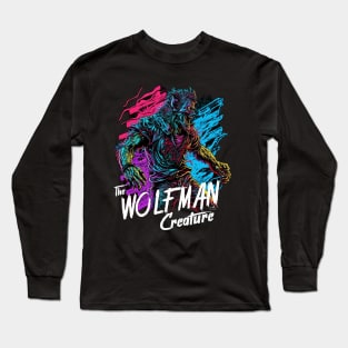 Wolfman Creature Long Sleeve T-Shirt